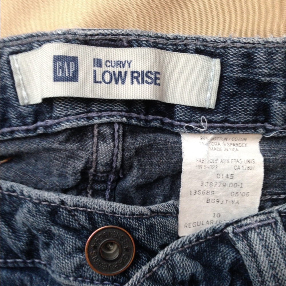 Gap Curvy Low Rise Jeans